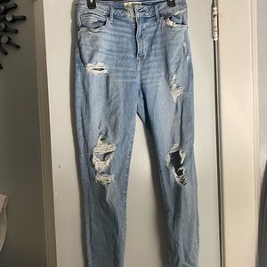 Abercrombie High Rise super skinny ankle